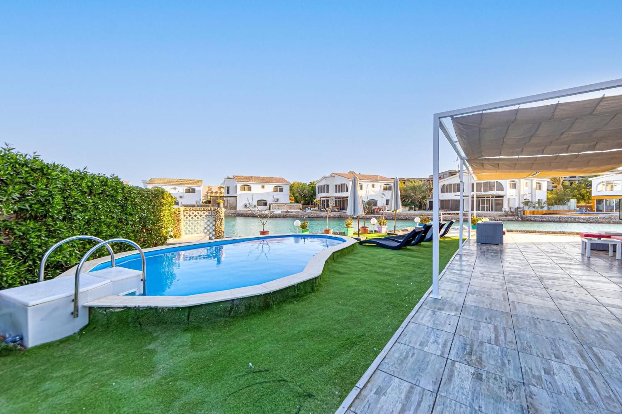 Aden Beach - Sea View Room With Beach Access In Villa Hurghada Exterior foto